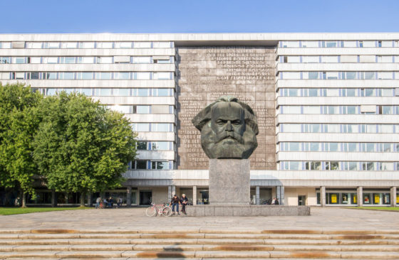 Karl-Marx Kopf © Jacob Müller, TU Chemnitz